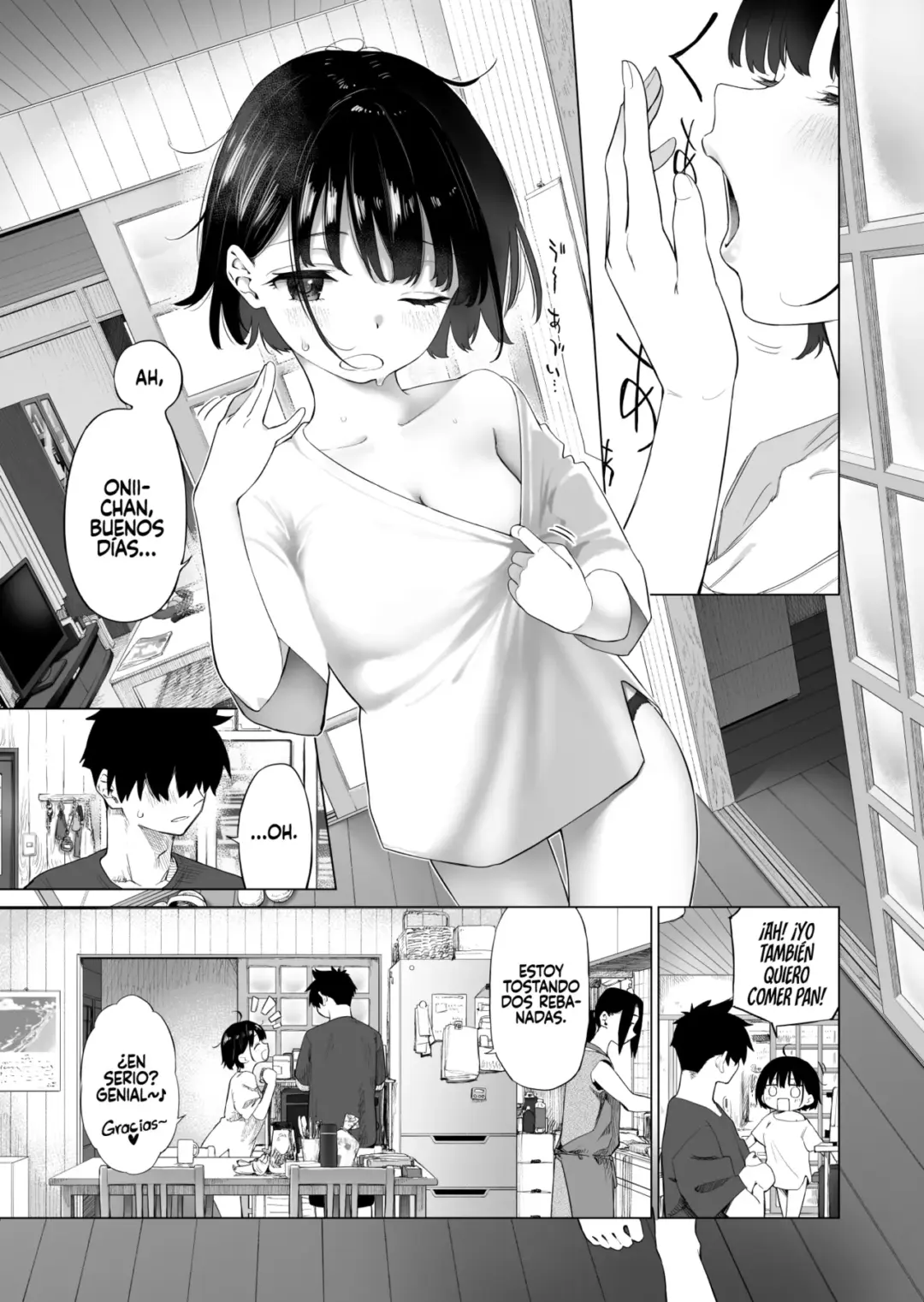 La inocente tentacion de mi hermanita del campo 2 Mizu no Uro 04