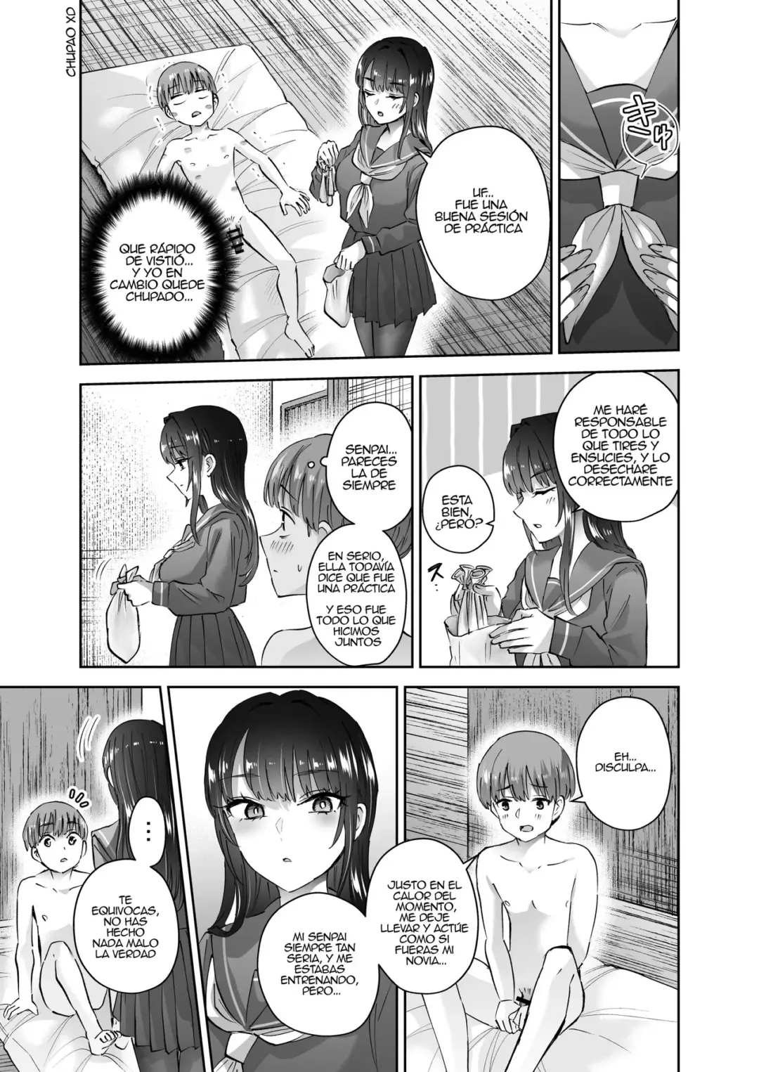 La senpai timida Nuki Uron 62