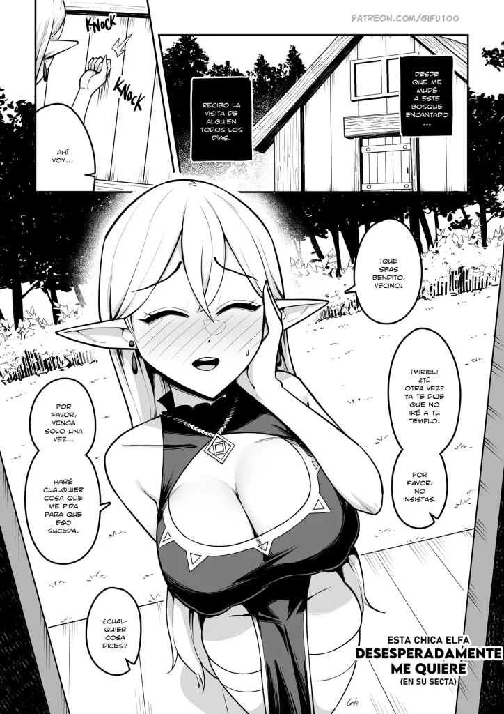 ESTA CHICA ELFA DESESPERADAMENTE ME QUIERE EN SU SECTA 1 Gifu100 02